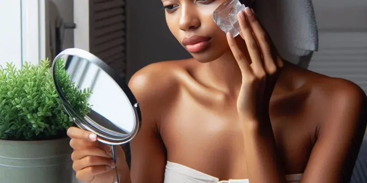 Face-icing-for-clear-skin