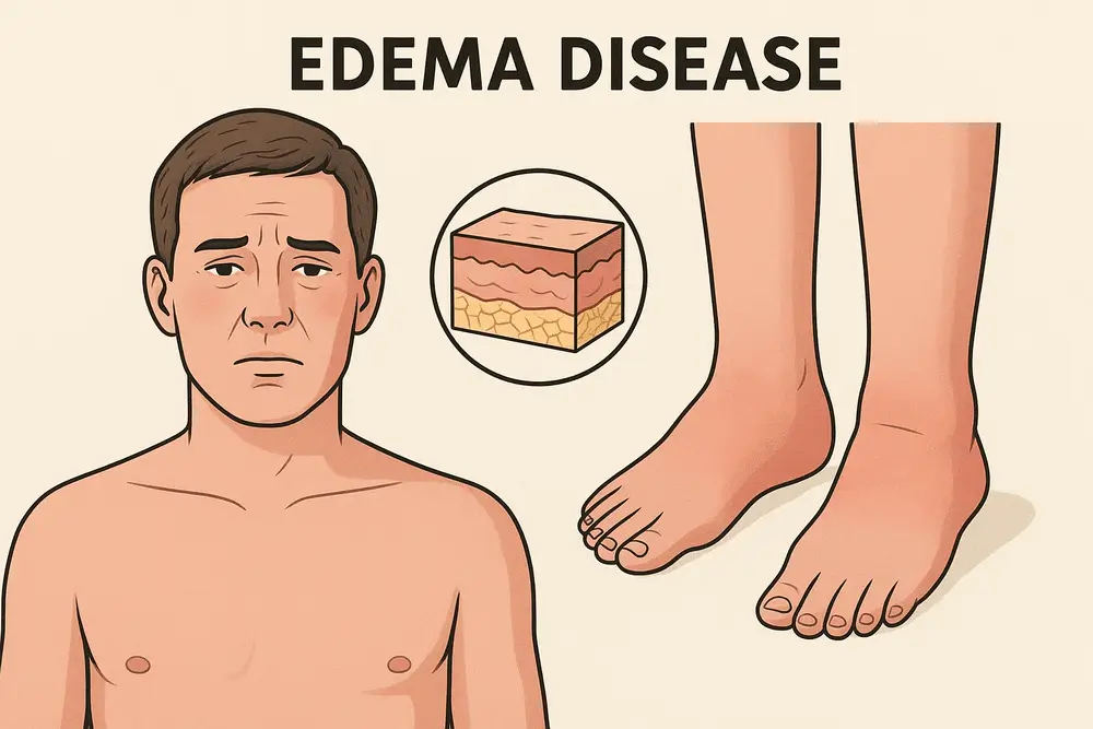 Close-up-of-ankle-swelling-caused-by-edema